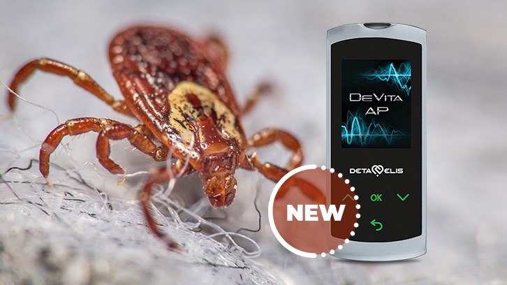 New program Against Lyme Disease 2 on the DeVita AP Mini device